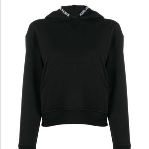Karl Lagerfeld black hoodie